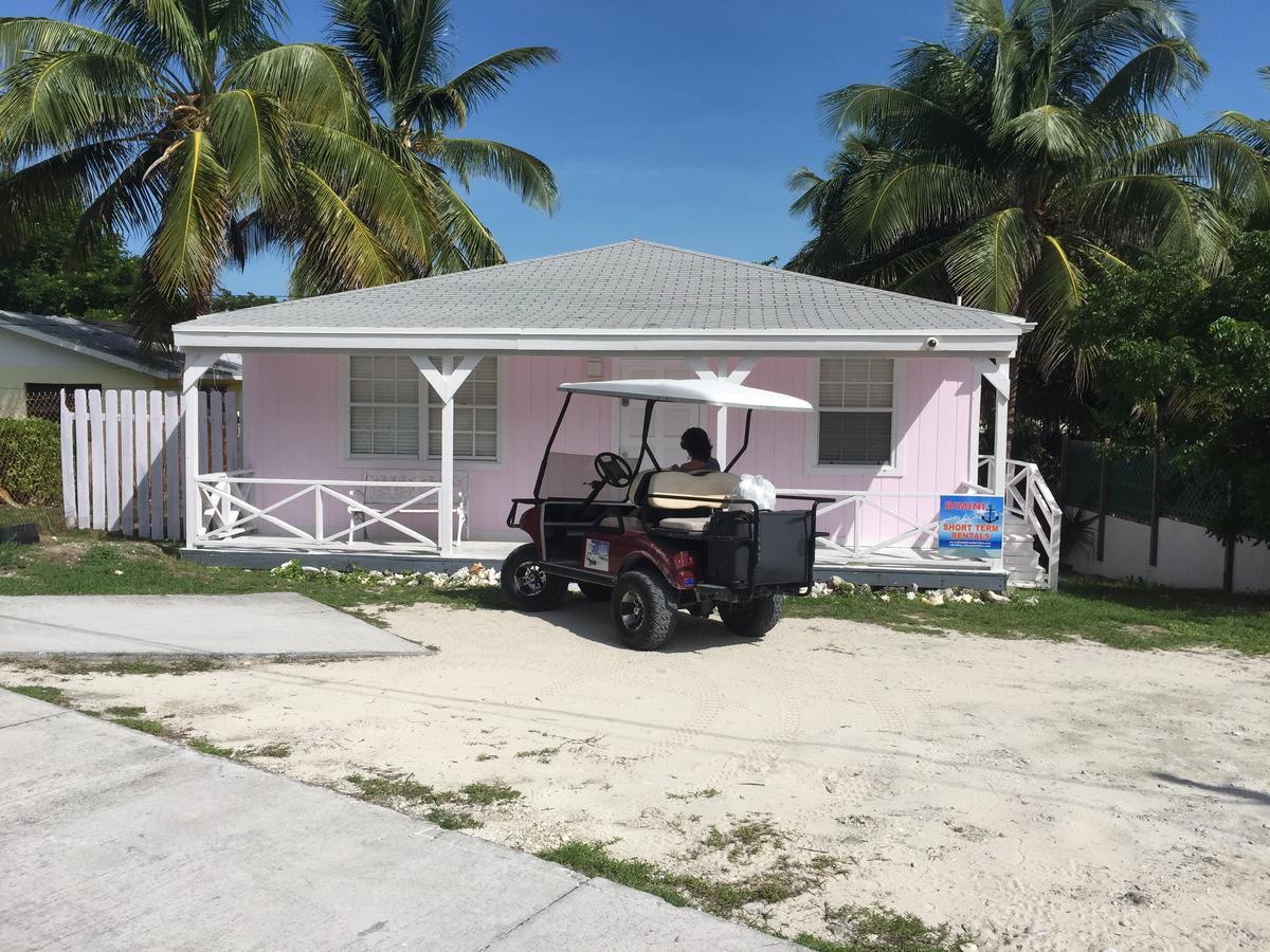 Bimini Seaside Villas - Pink Cottage With Beach View 앨리스타운 외부 사진